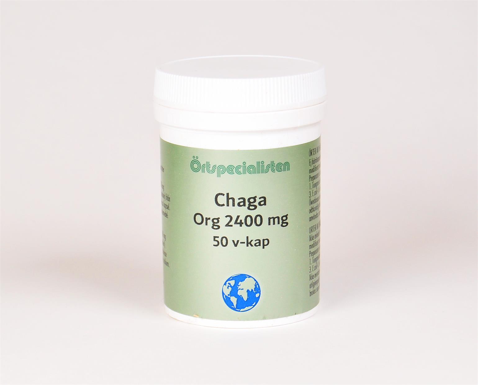 Örtspecialisten Chaga Bio 2400mg 50vk