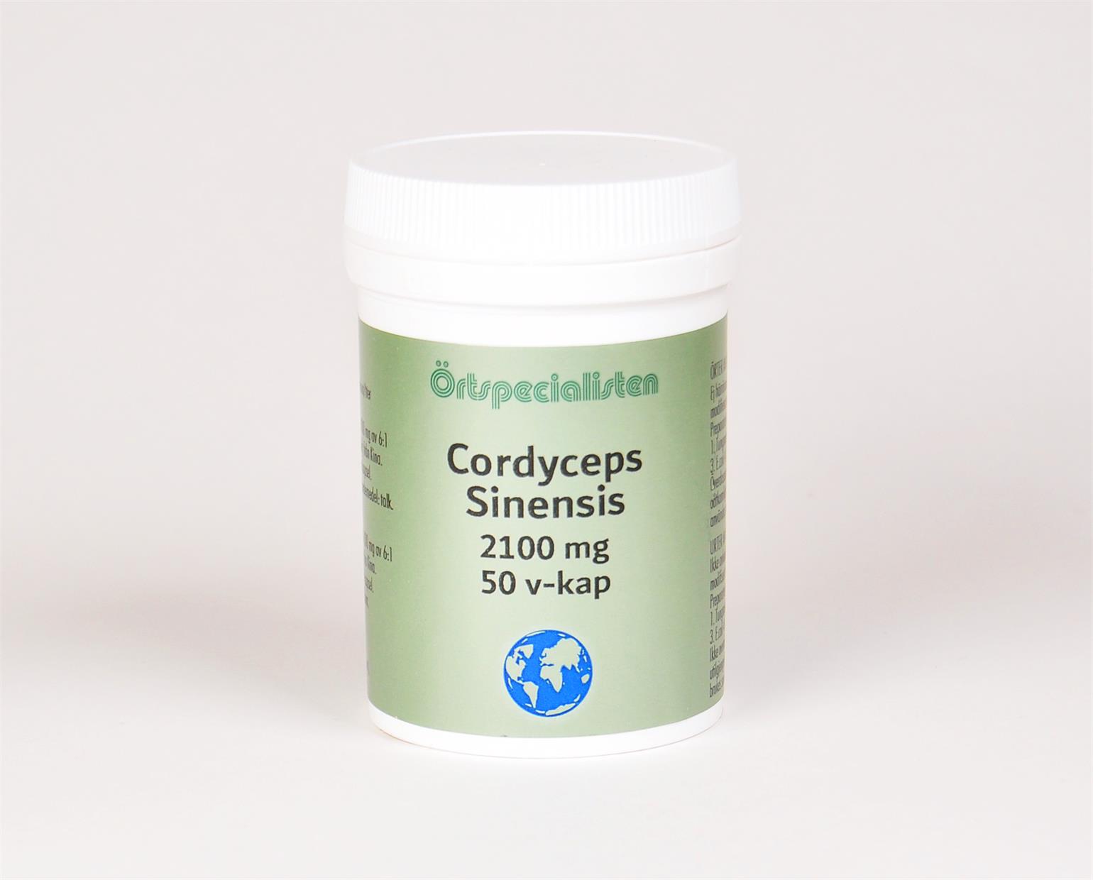 Örtspecialisten Cordyceps sisensis 2100mg 50vk