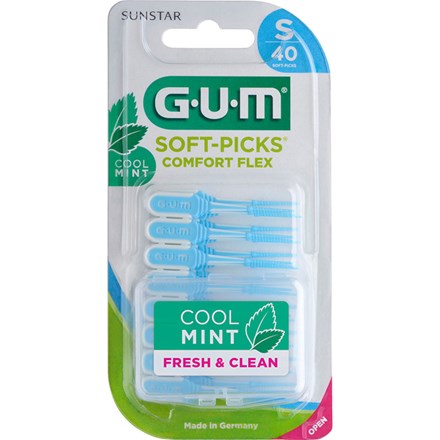 GUM Soft-Picks Comfort Flex Cool Mint Small 40 st