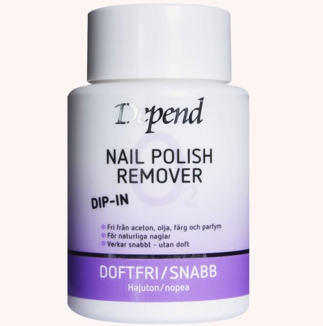 Depend Dip-In Remover Fragrance Free 75 ml