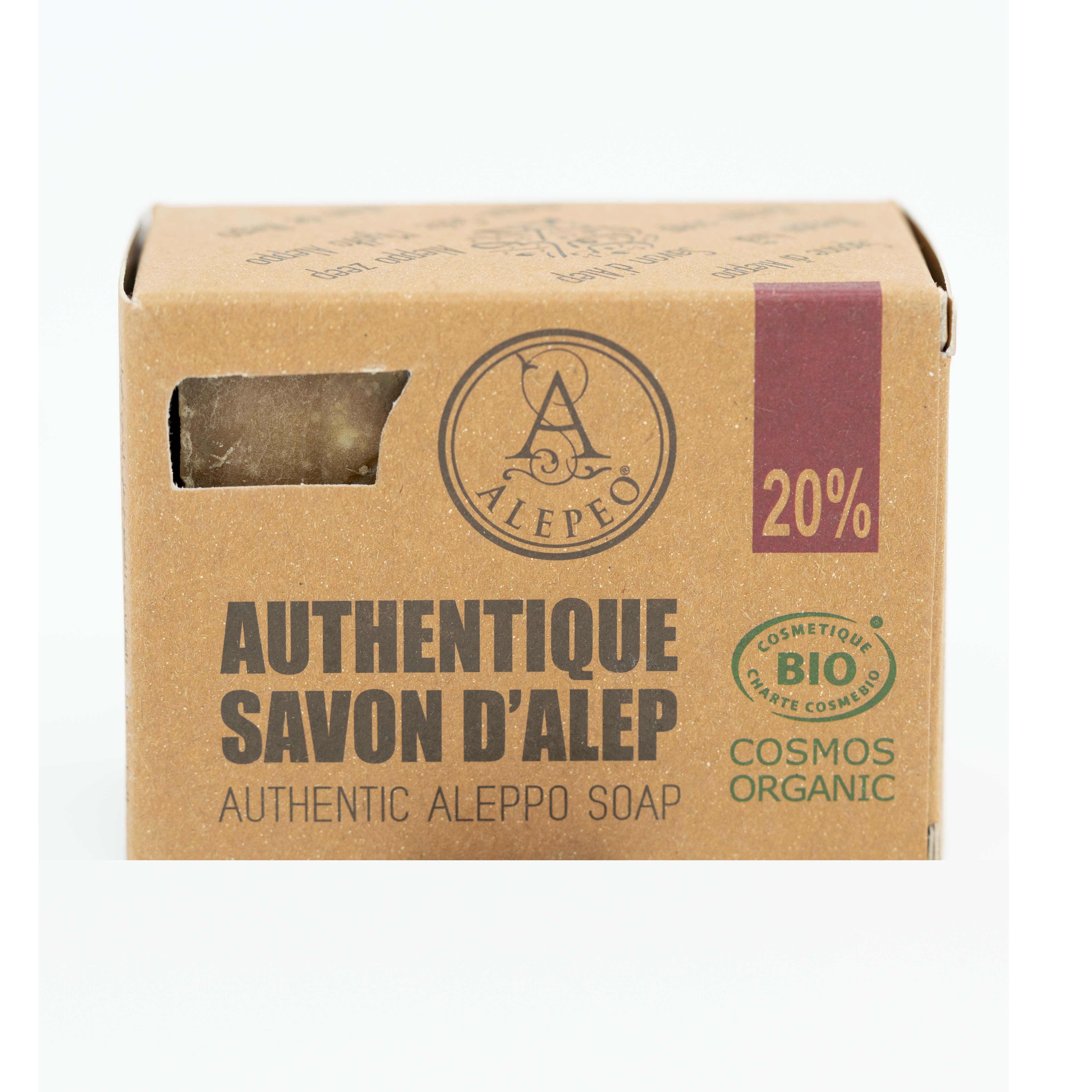 Alepeo Aleppotvål 20% 200g