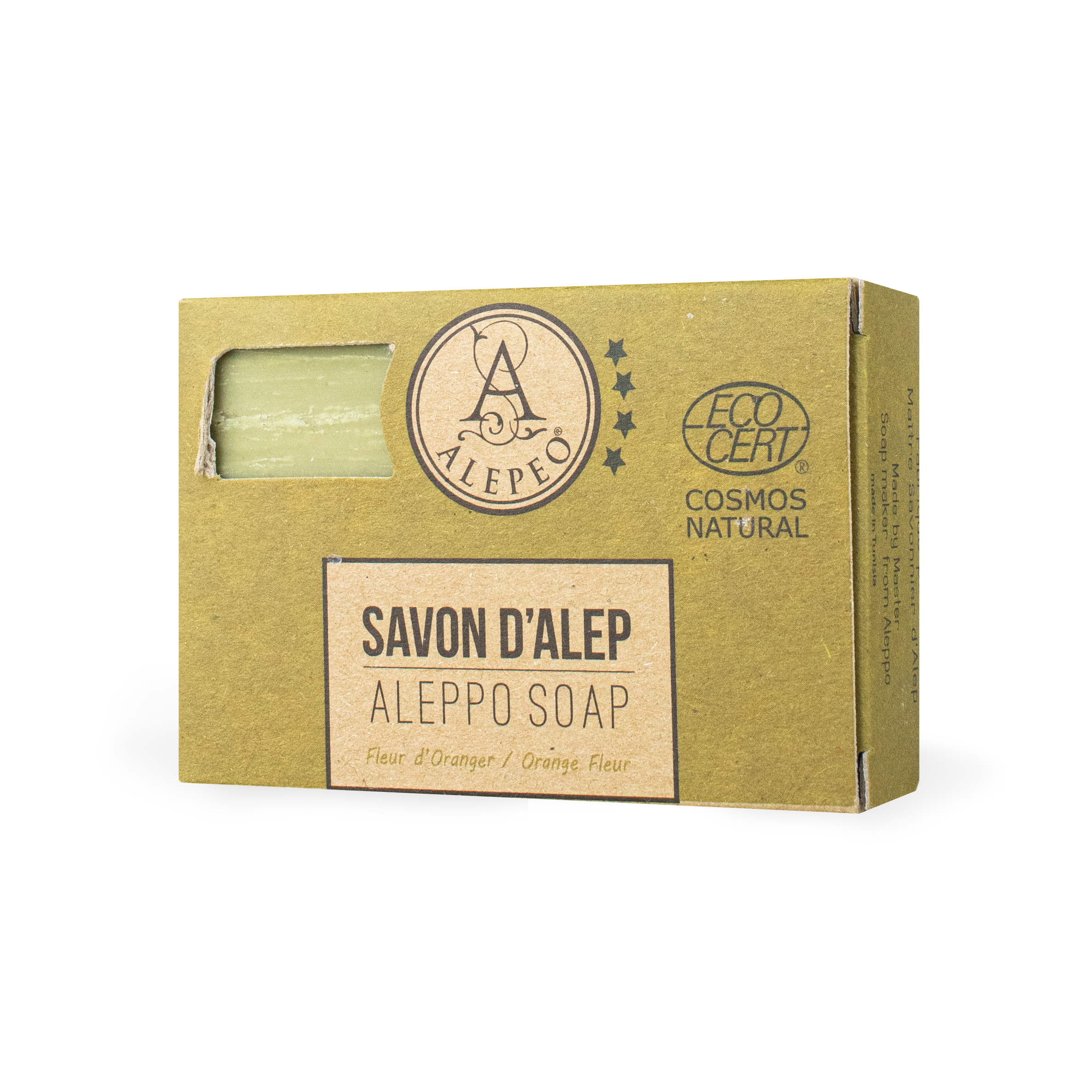 Alepeo Aleppotvål 4% Orange Fleur 100g