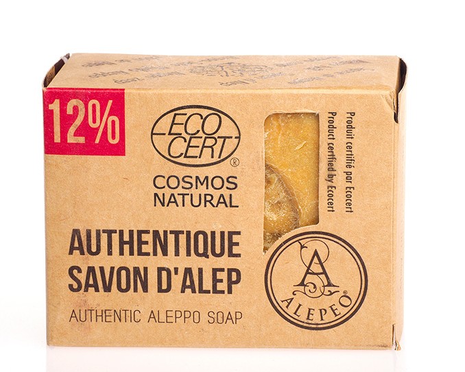 Alepeo Aleppotvål 12% 200g