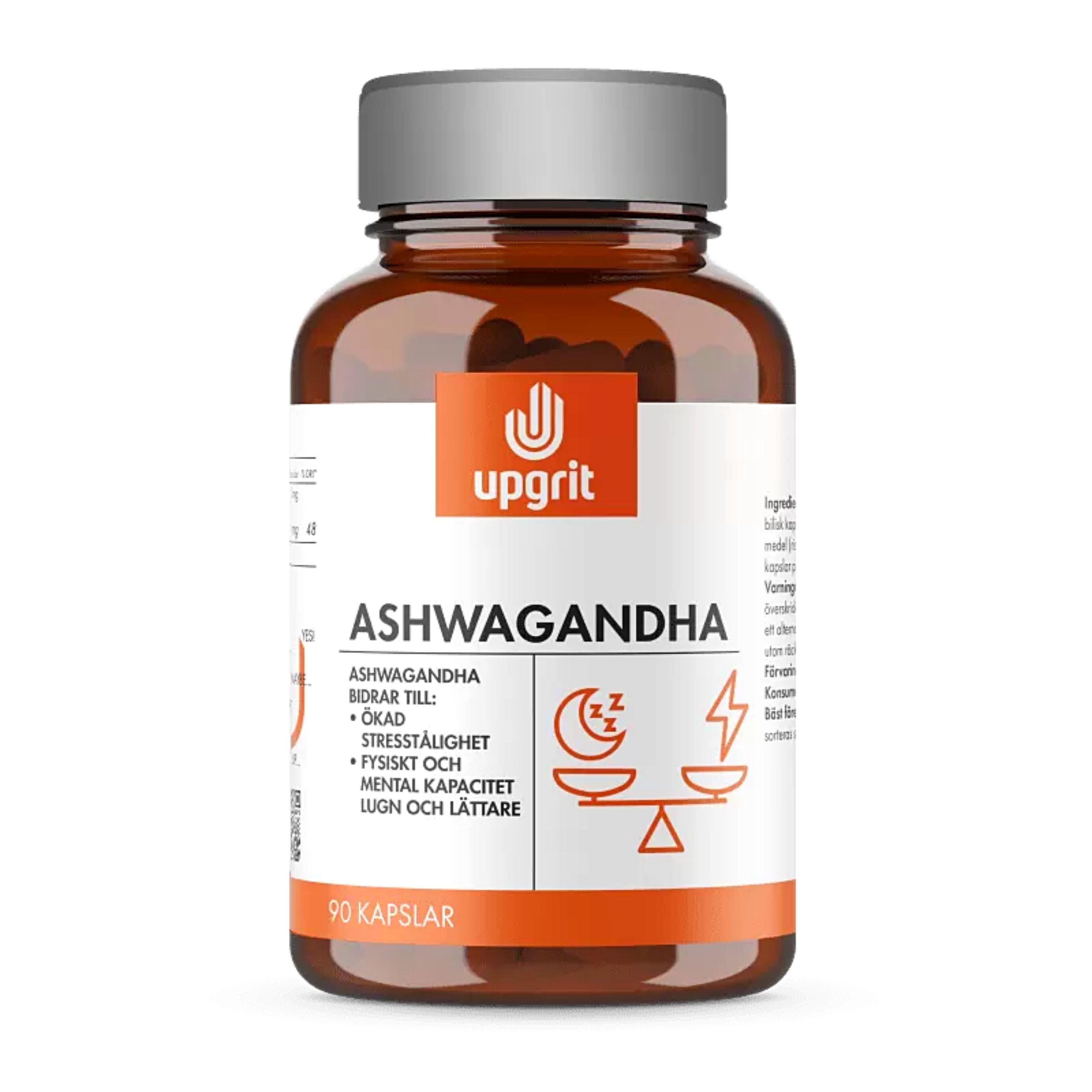 Upgrit Ashwagandha 60 kapslar