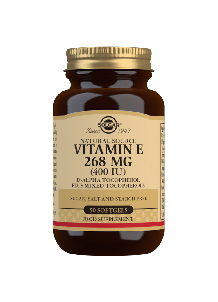 Solgar Vitamin E 400 IU 50 kapslar