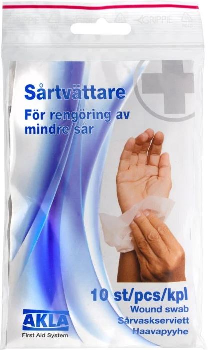 AKLA Sårtvättare 10 st