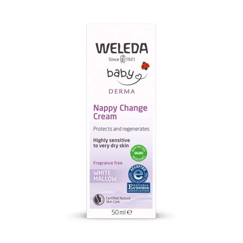 Weleda White Mallow Nappy Change Cream 50ml