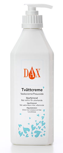 DAX Tvättcreme med pump, oparfymerad 600 ml