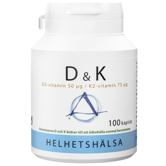 Helhetshälsa D & K 100 kapslar