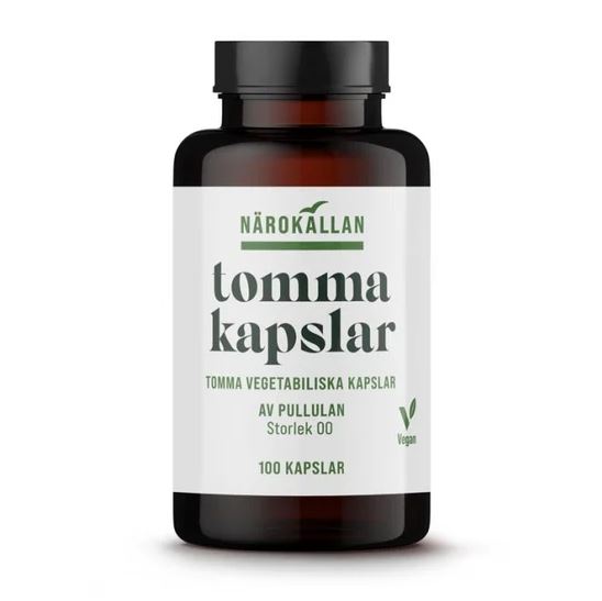 Närokällan Tomma kapslar 100 kapslar