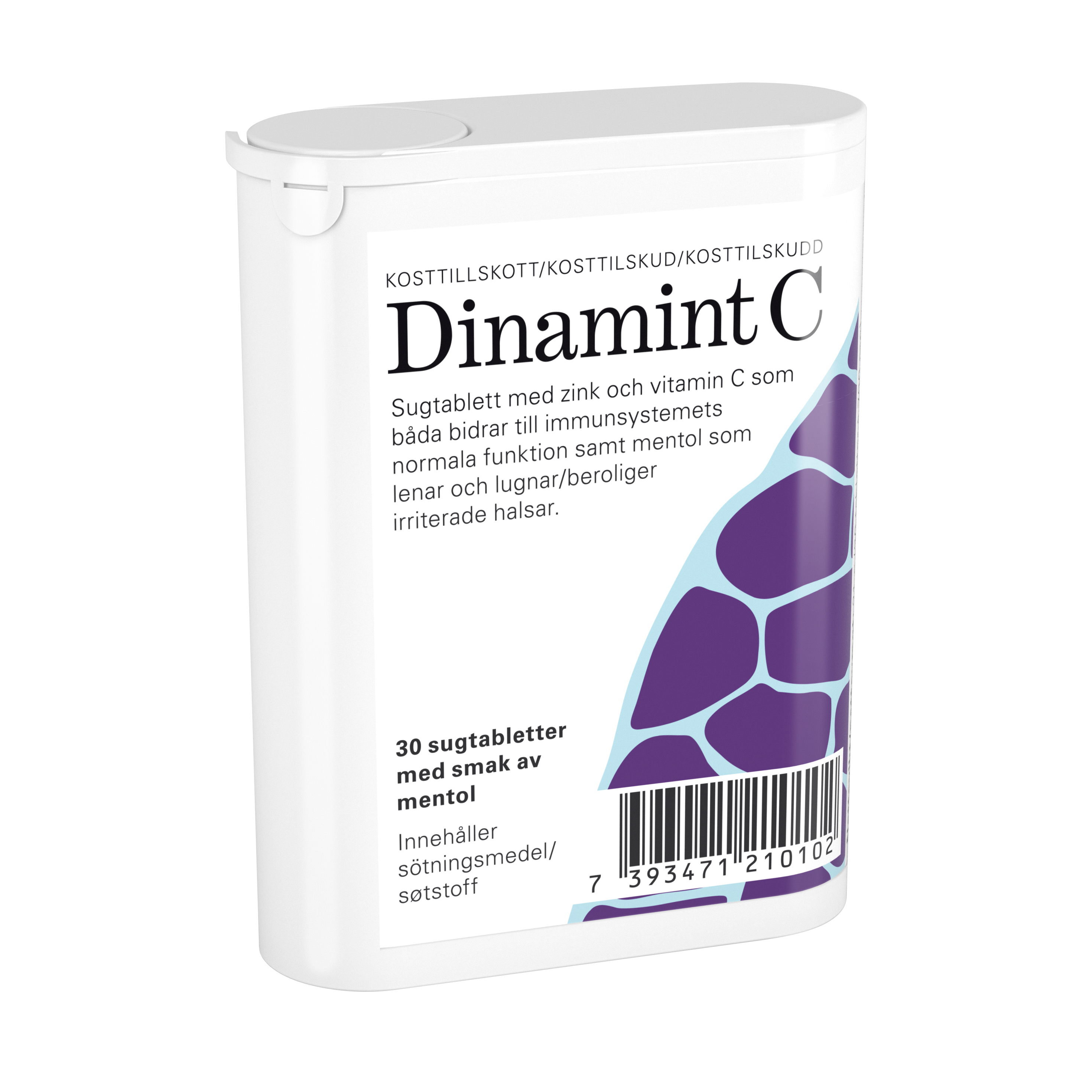 Dinamint C 30 tabletter