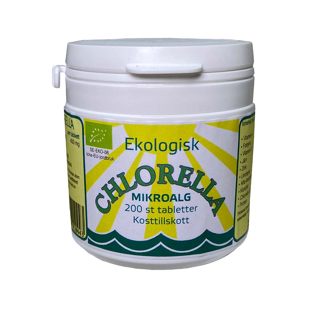 Lindroos Chlorella 200 tabletter