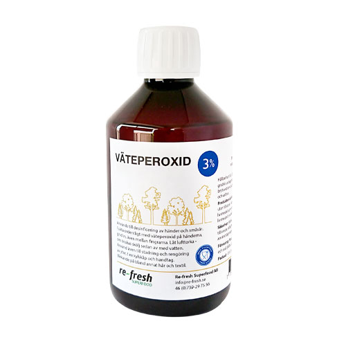 Re-freshsuperfood Väteperoxid 3% 300 ml
