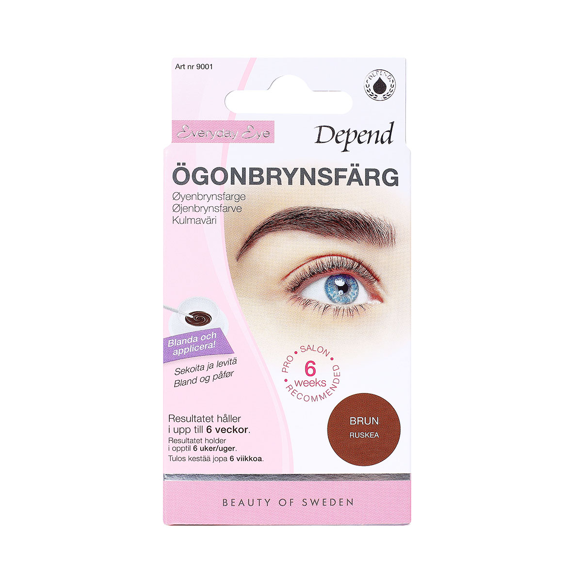 Depend Ögonbrynsfärg brun