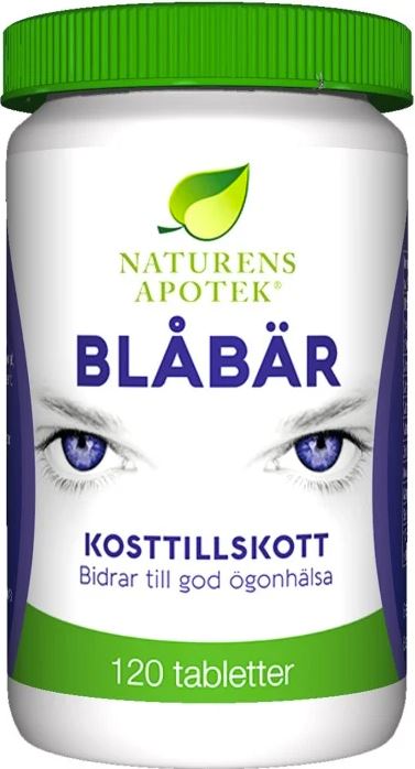 Naturens Apotek Blåbär 120 tabletter