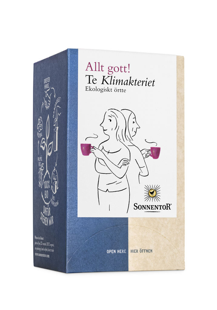 Sonnentor Te för Klimakteriet