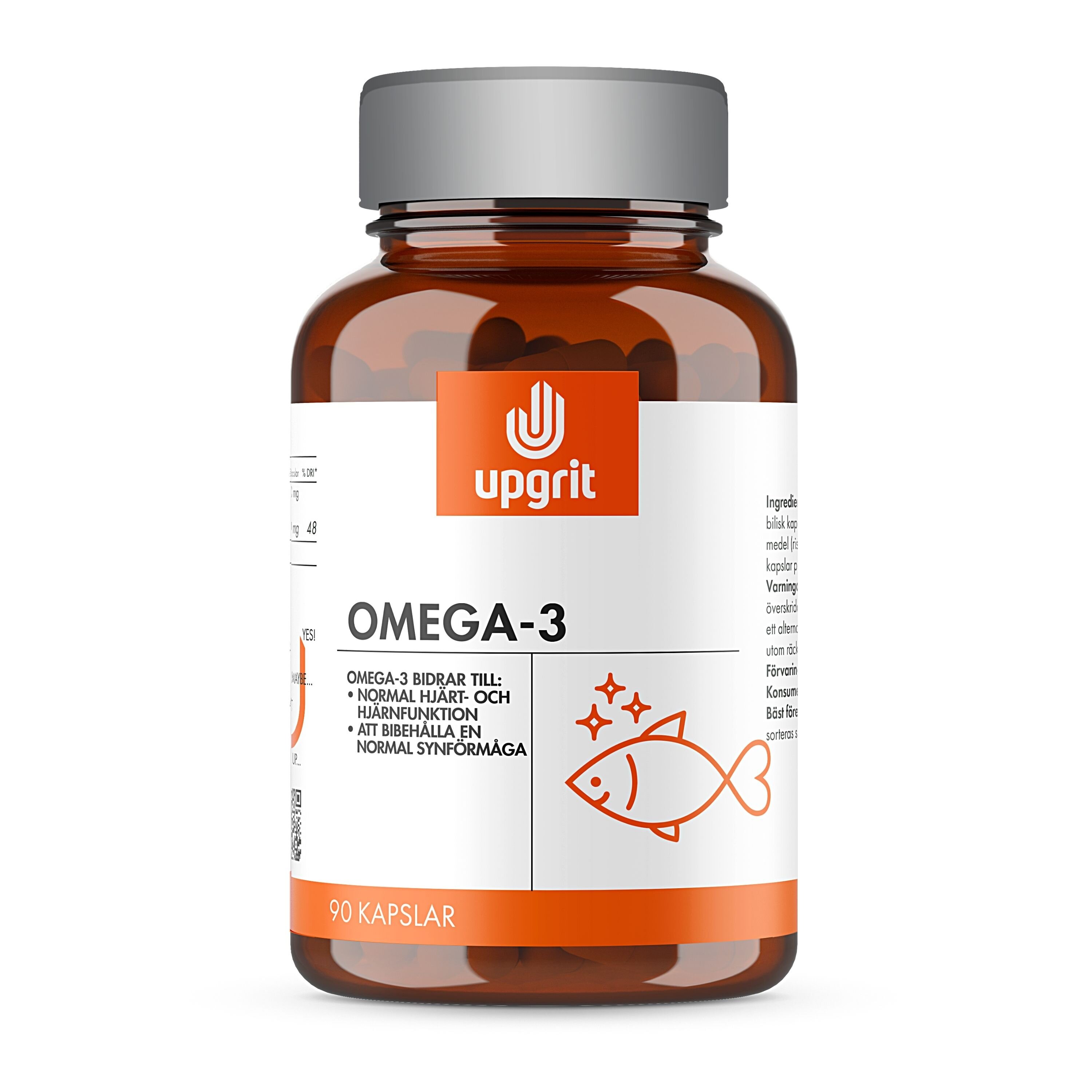 Upgrit Omega-3 90 kapslar