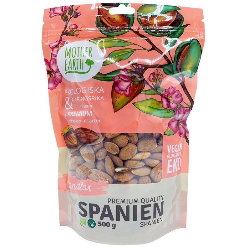 Mother Earth Mandlar Premium RAW & EKO 500g