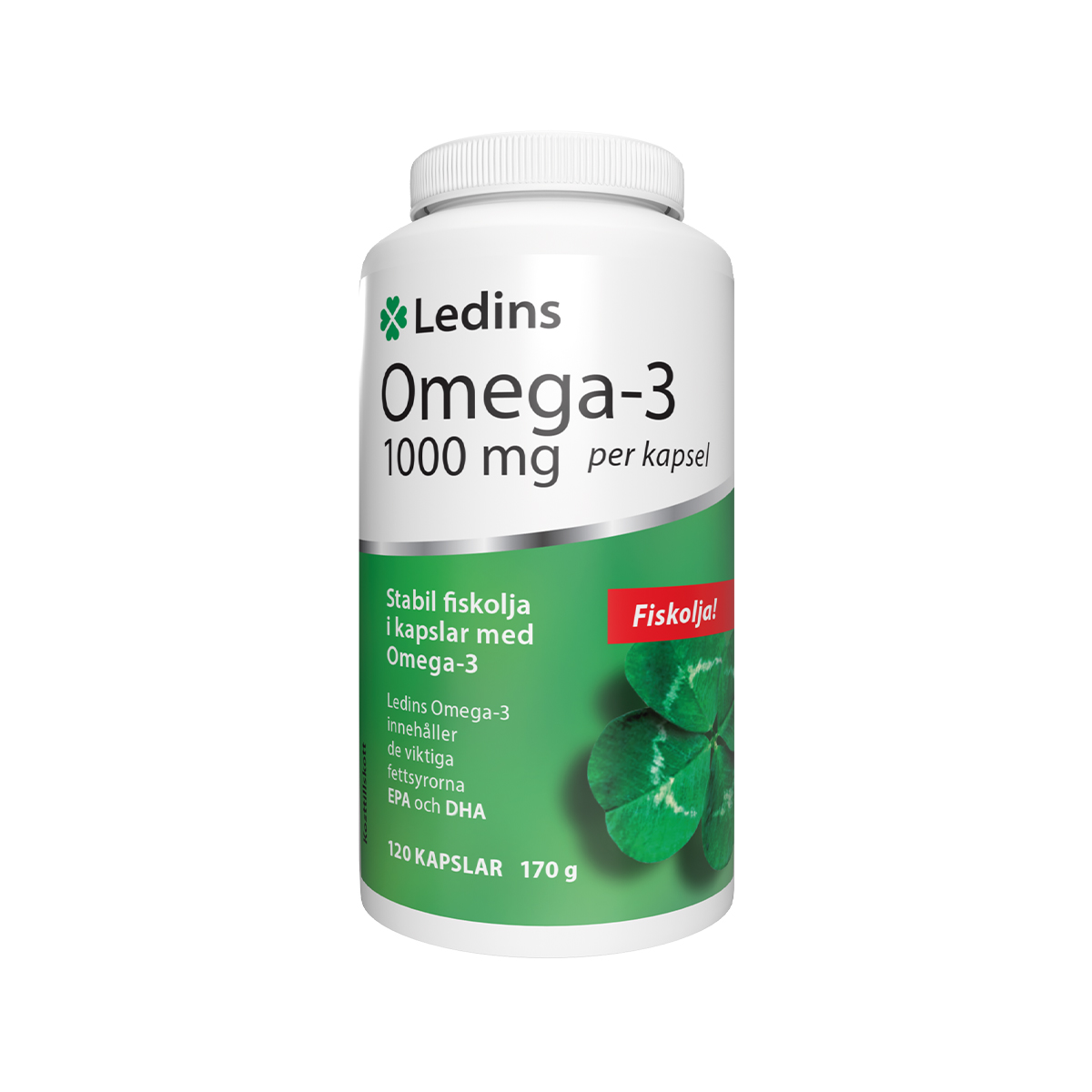 Ledins Omega-3 1000mg 120 kapslar