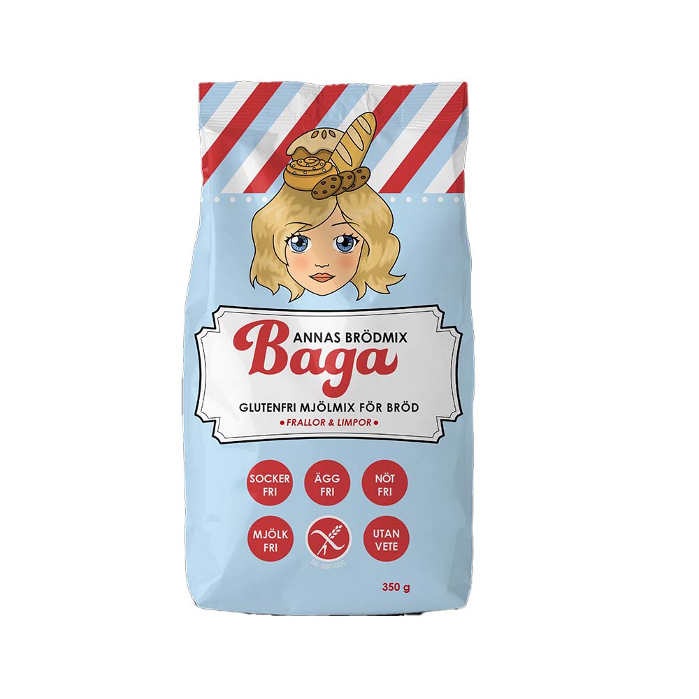 Baga Annas glutenfria brödmix