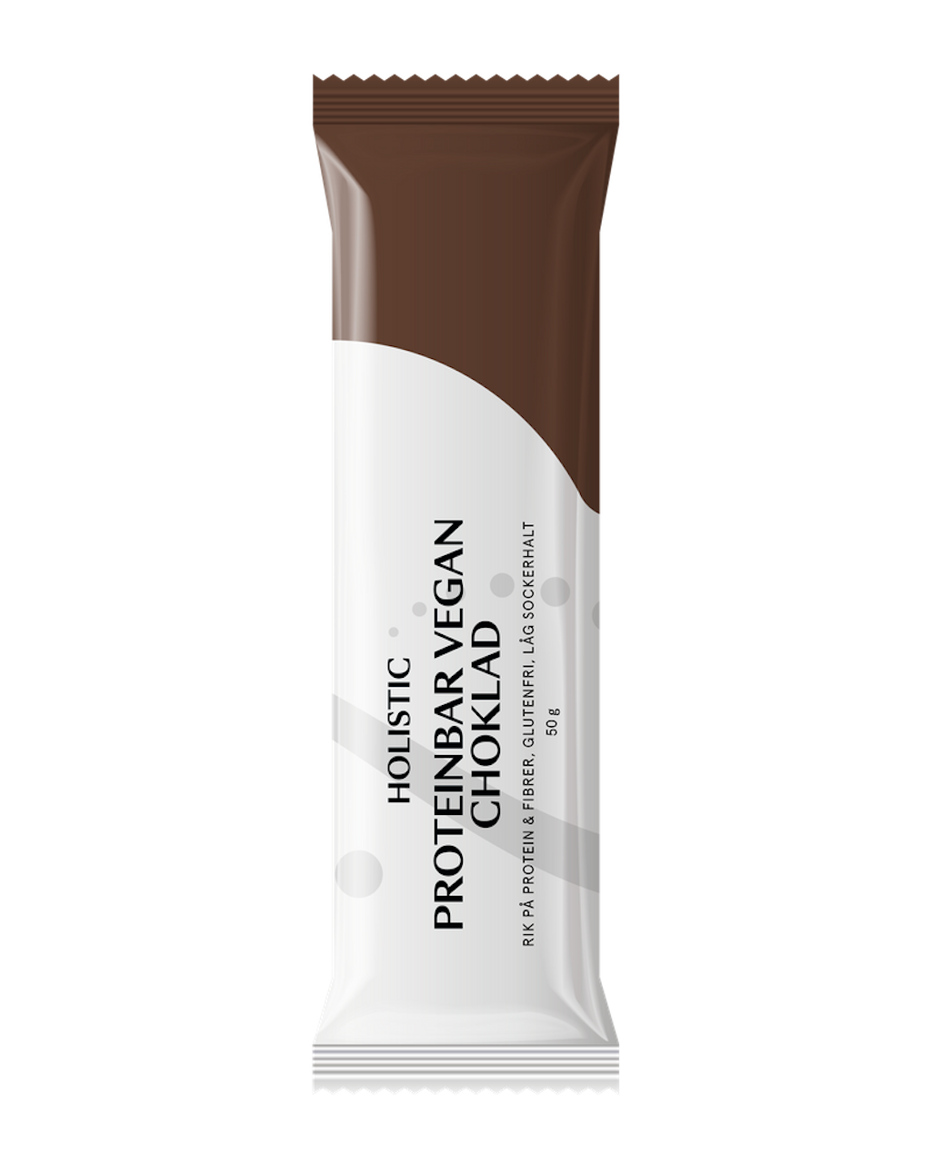 Holistic Proteinbar vegan choklad 12 x 50g