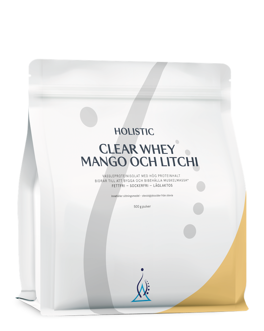 Holistic Clear Whey vassleproteinisolat mango och litchi, 500g