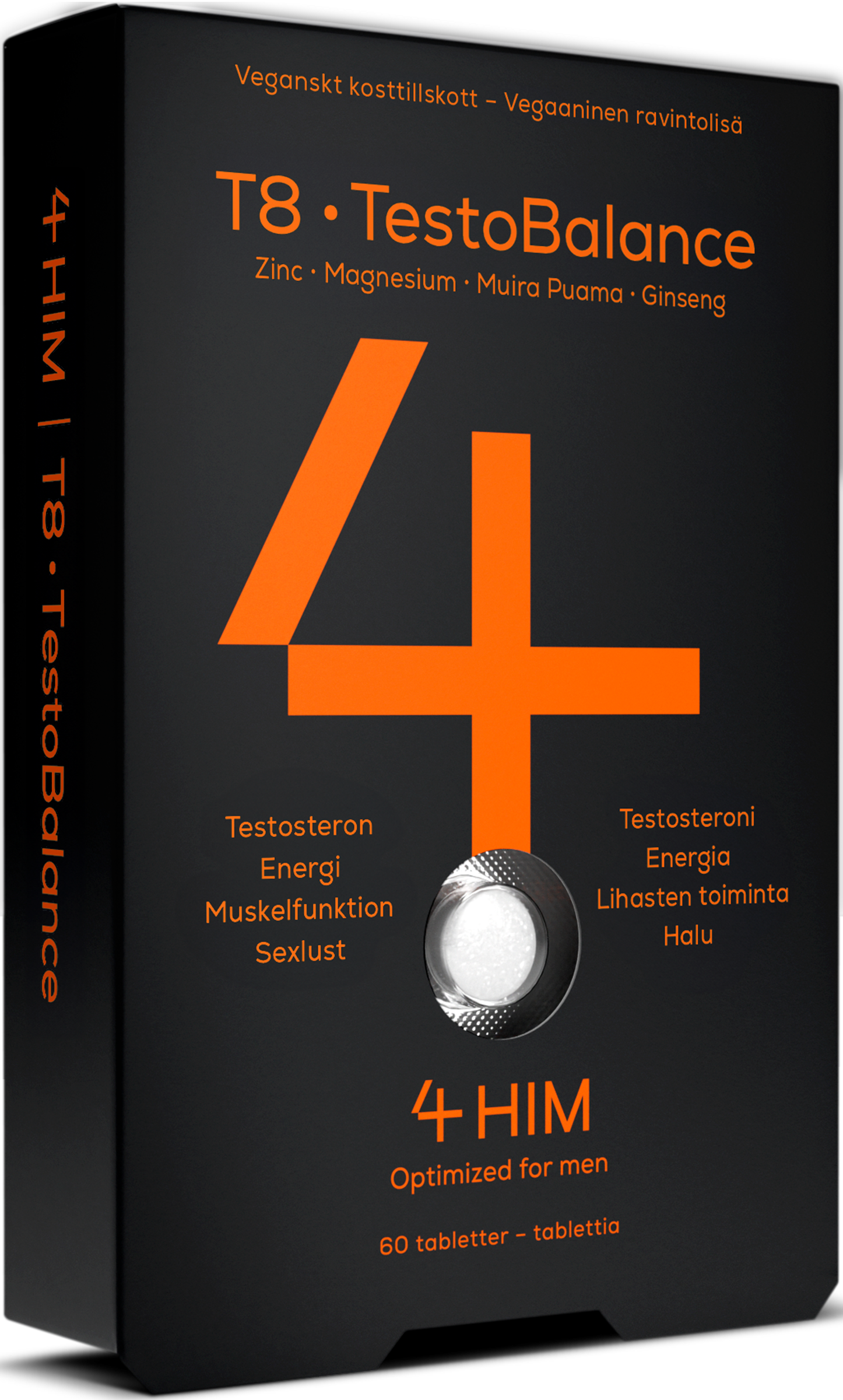 4Him T8 TestoBalance 60 tabletter