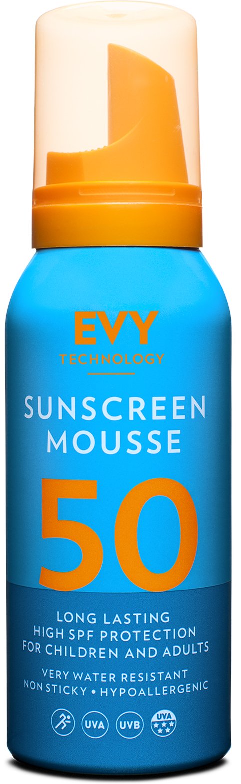 EVY Solskyddsmousse SPF 50, 100 ml