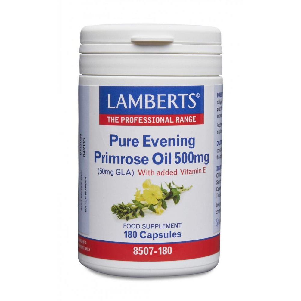 Lamberts Nattljusolja 500mg 180 kapslar