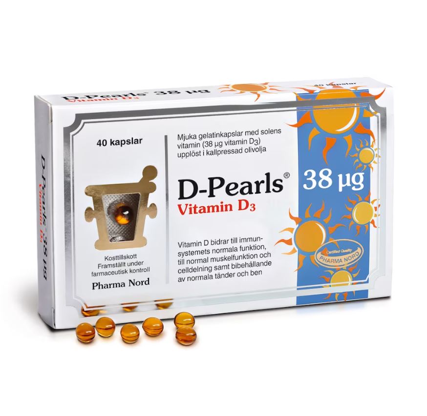 Pharma Nord D-Pearls 38 μg 40 st