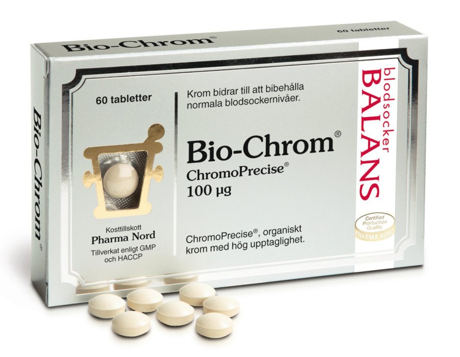 Pharma Nord Bio-Chrom (Krom) - 60 Tabletter