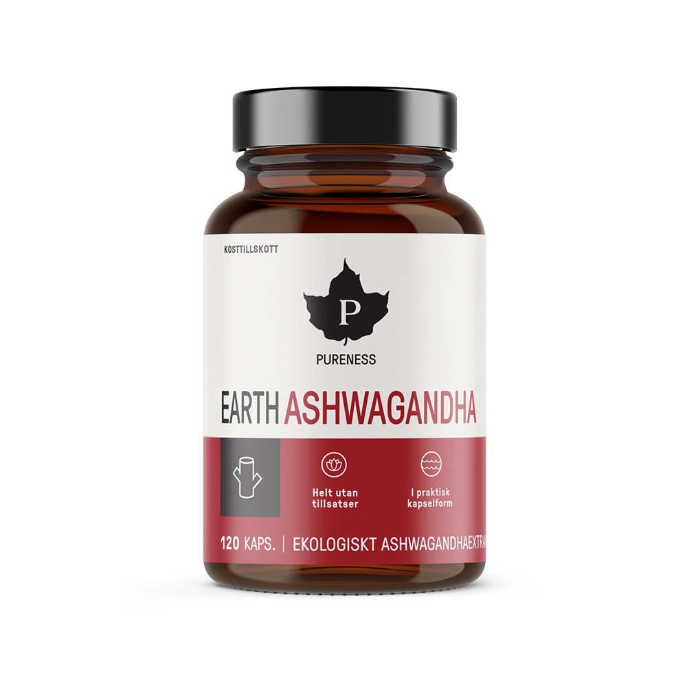 Pureness EARTH Ashwagandha 120 kapslar