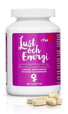 RFSU Lust & Energi 100 tabletter