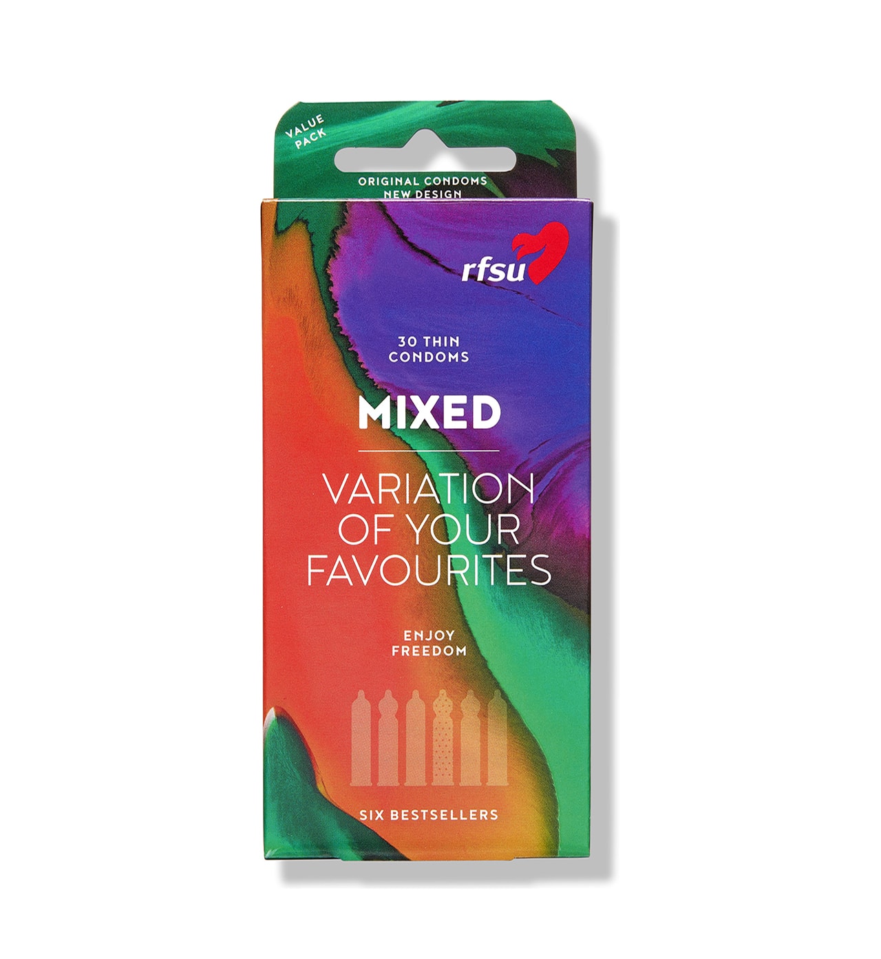 RFSU Mixpack kondomer 30-pack