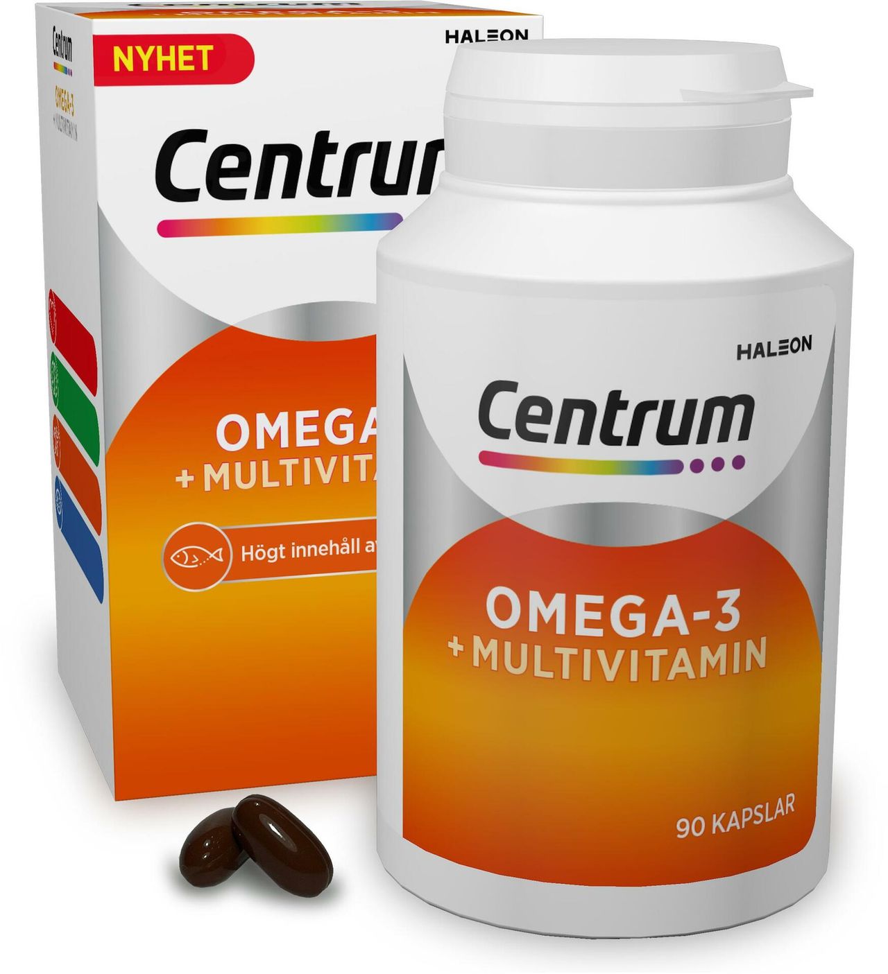 Centrum Omega-3 + Multivitamin 90 kapslar