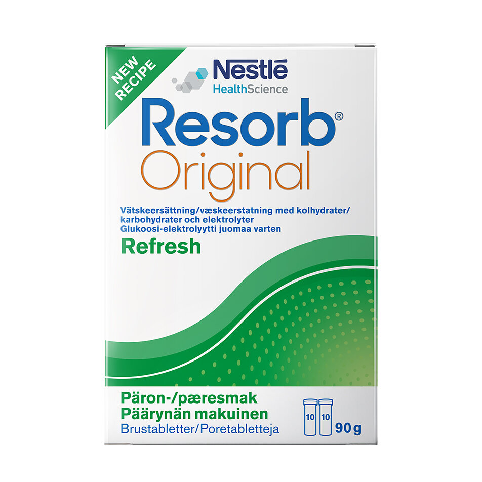 Resorb Orginal Brustablett Päron 20st