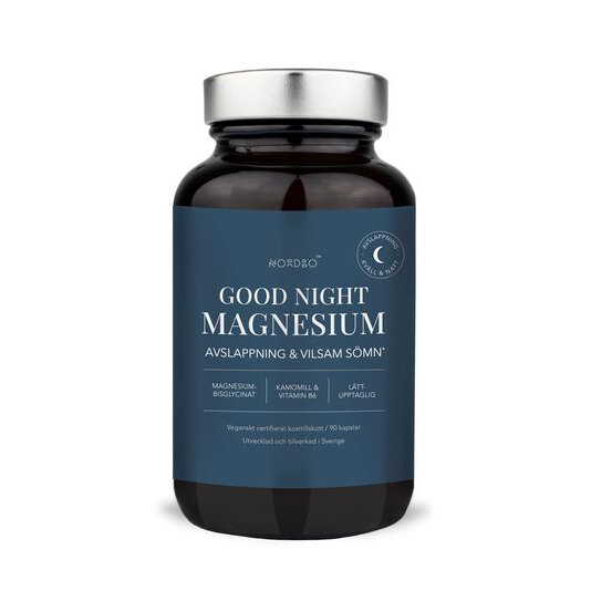 Nordbo Good Night Magnesium 90 kapslar