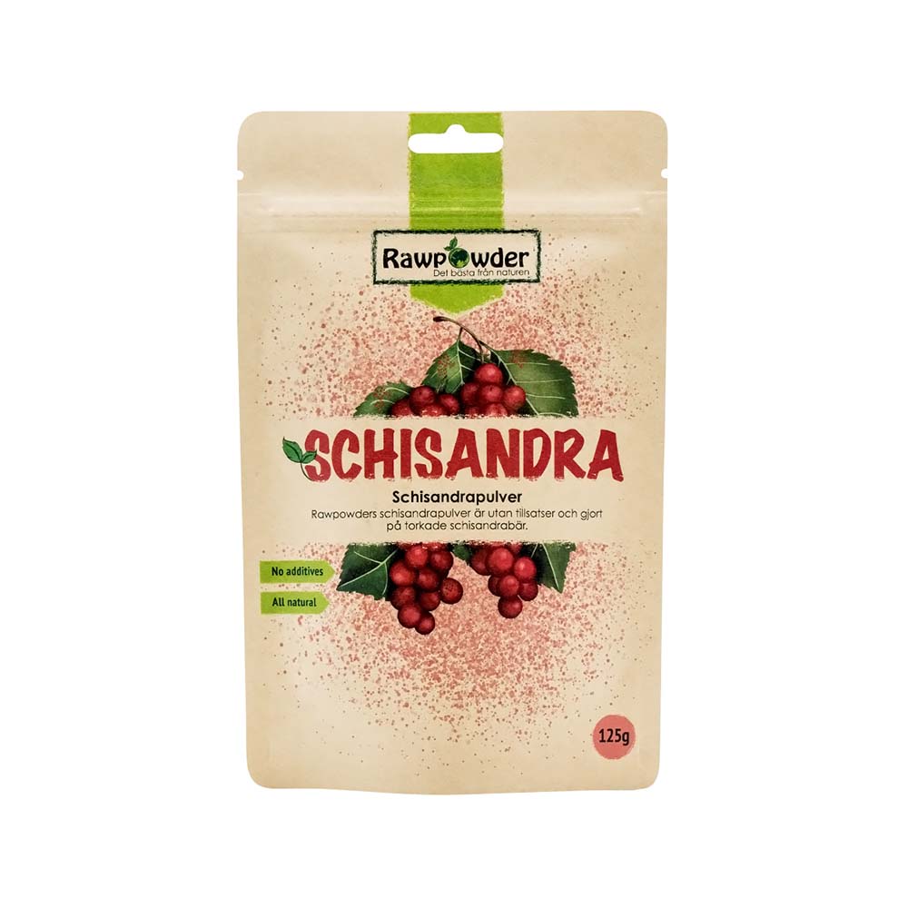 Rawpowder Schisandra pulver 125g