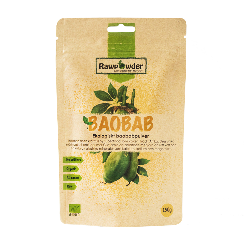 Rawpowder Baobab pulver 150g