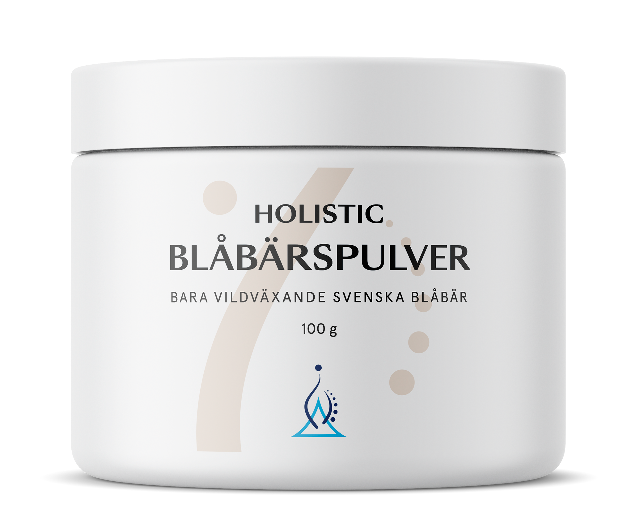 Holistic Blåbärspulver, 100g