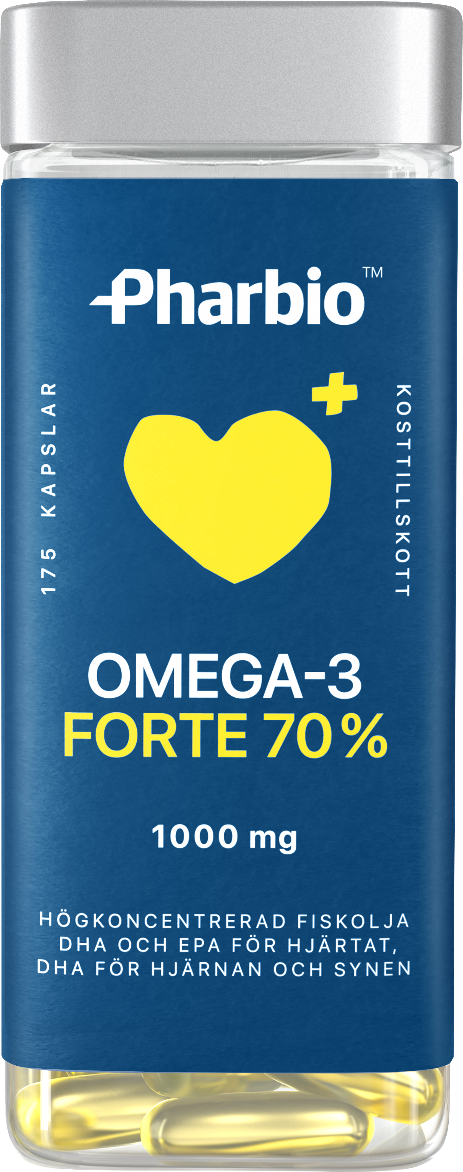 Pharbio Omega-3 Forte 175 kapslar
