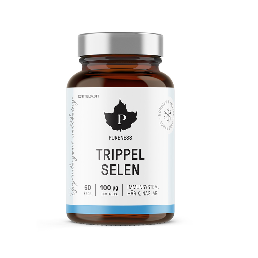 Pureness Trippel Selen 60 kapslar
