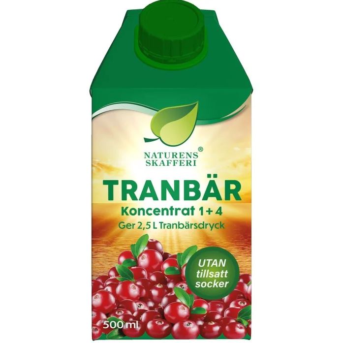 Naturens Skafferi Tranbär koncentrat 500 ml