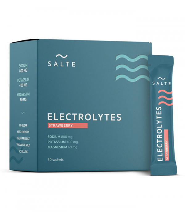 Salte Elektrolyter Jordgubb 30-pack