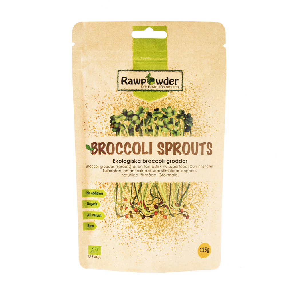 Rawpowder Broccoli Sprouts 115g