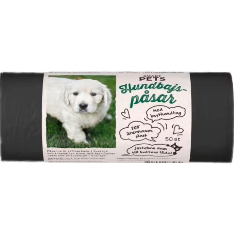 Smart Pets Hundbajspåsar 50-pack