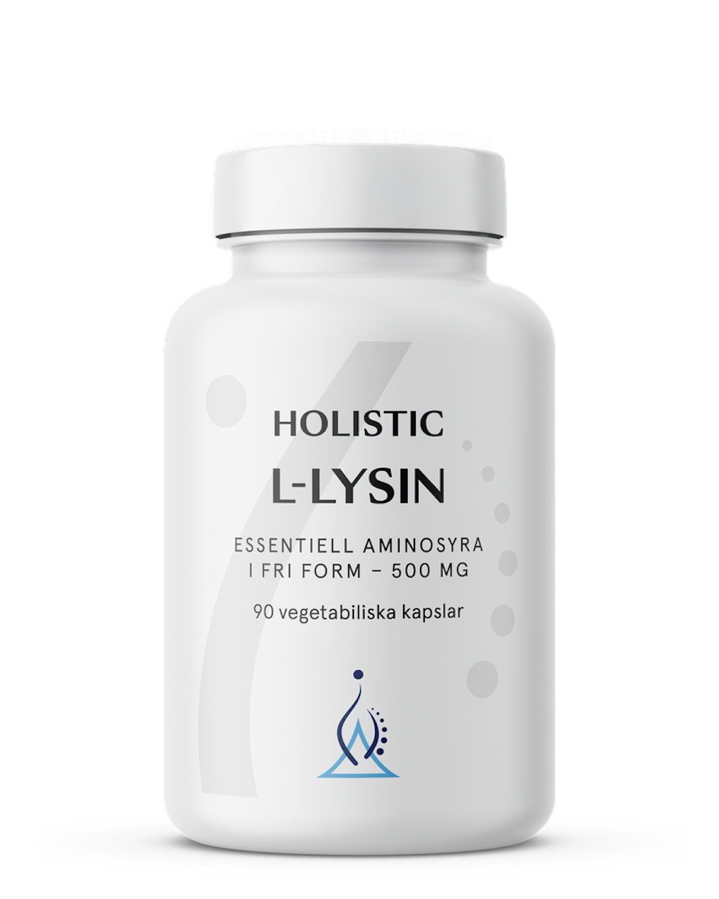 Holistic L-lysin 500 mg, 90 kapslar