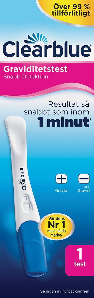 Clearblue 1-pack Graviditetstest Plus