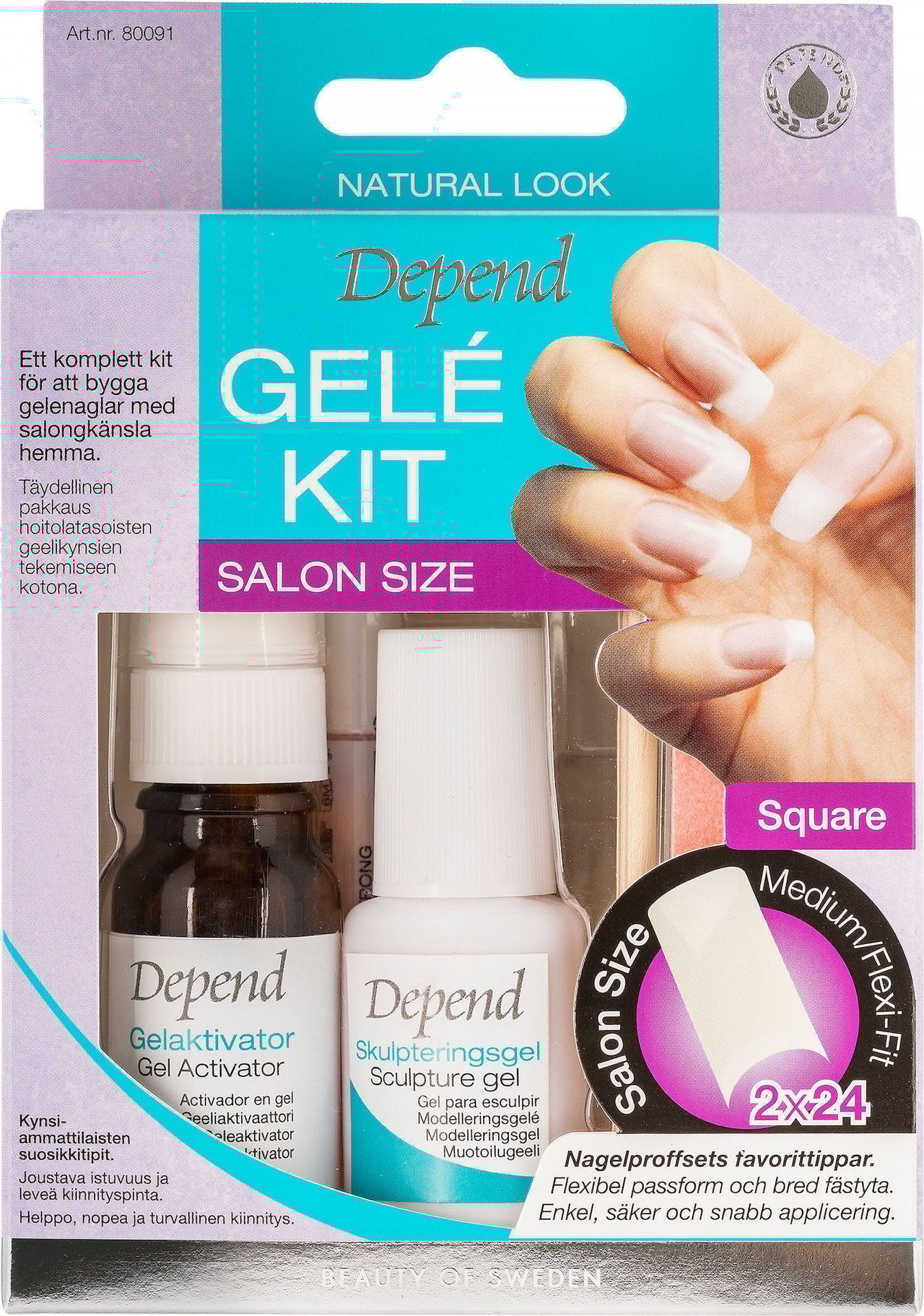 Depend Gelekit Salon Size