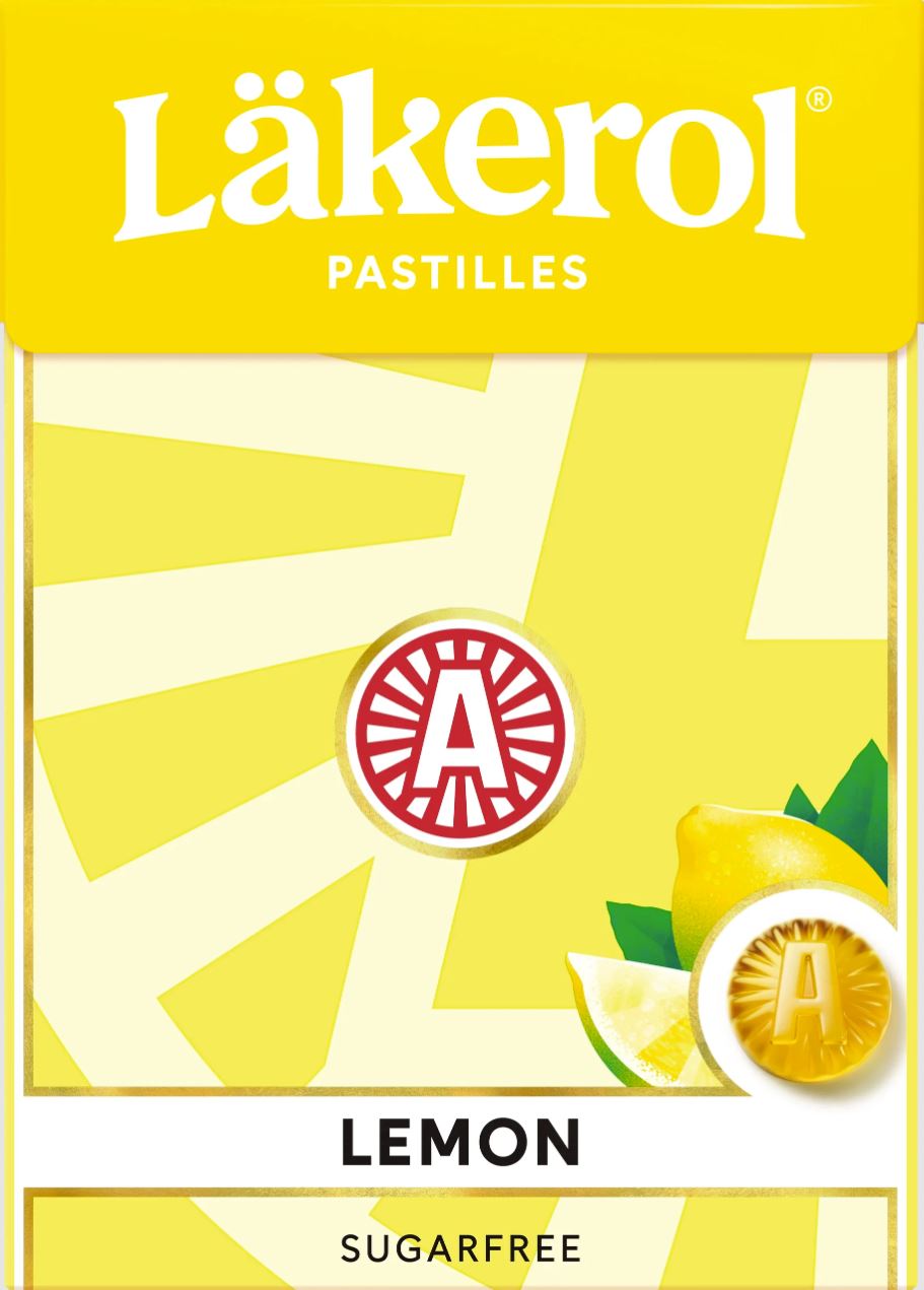 Läkerol Lemon 75g
